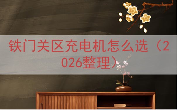 铁门关区充电机怎么选（2026整理）